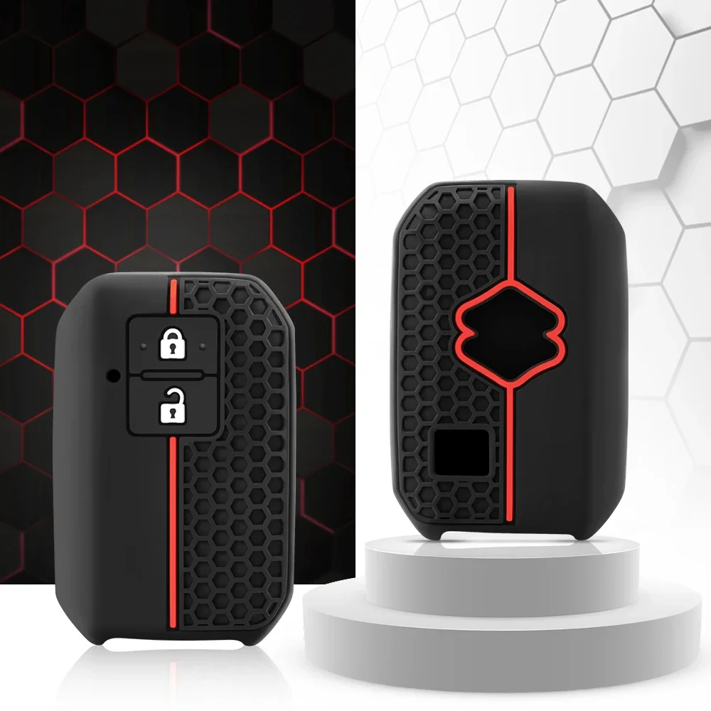 Силиконовый чехол для ключей Suzuki Swift Ignis Jimney XL7 Ertiga 2020-2023 аксессуары с