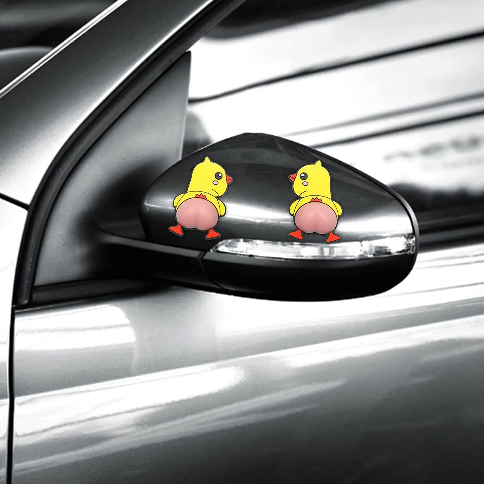 

Silicone Anti-Scratch Sticker 3D Cute And Lovely Sticker PVC Waterproof Bumper Protector Durable Sticker Universal Anti-Scratch