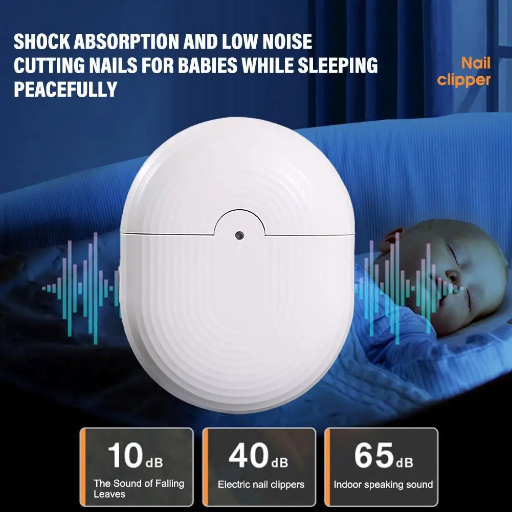 

Электрический автоматический триммер для безопасного ногтей с USB-портом