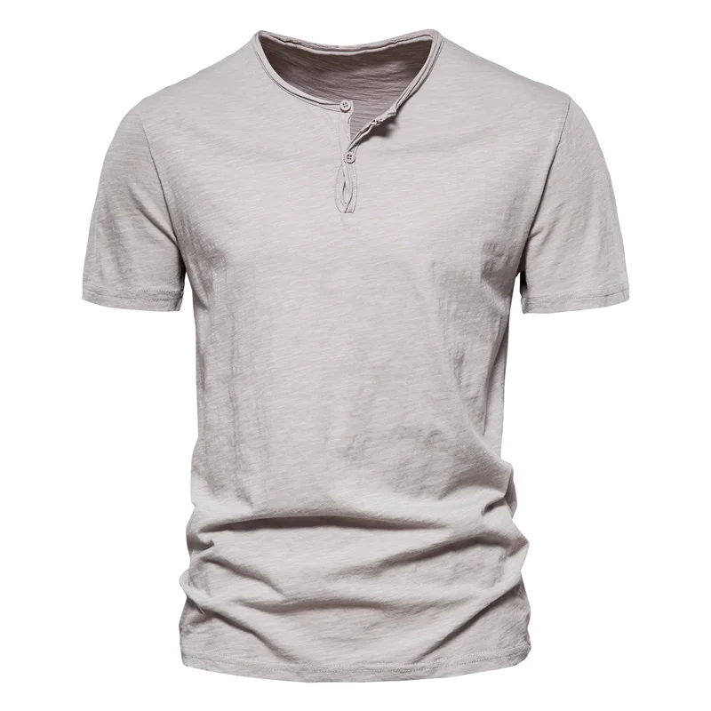 

X445 Nieuwe Mode Basic T-shirt Man Casual T-shirts Merk 100% Katoen Zomer Top Mannen Zachte Korte Mouw T-shirt Tees 2022