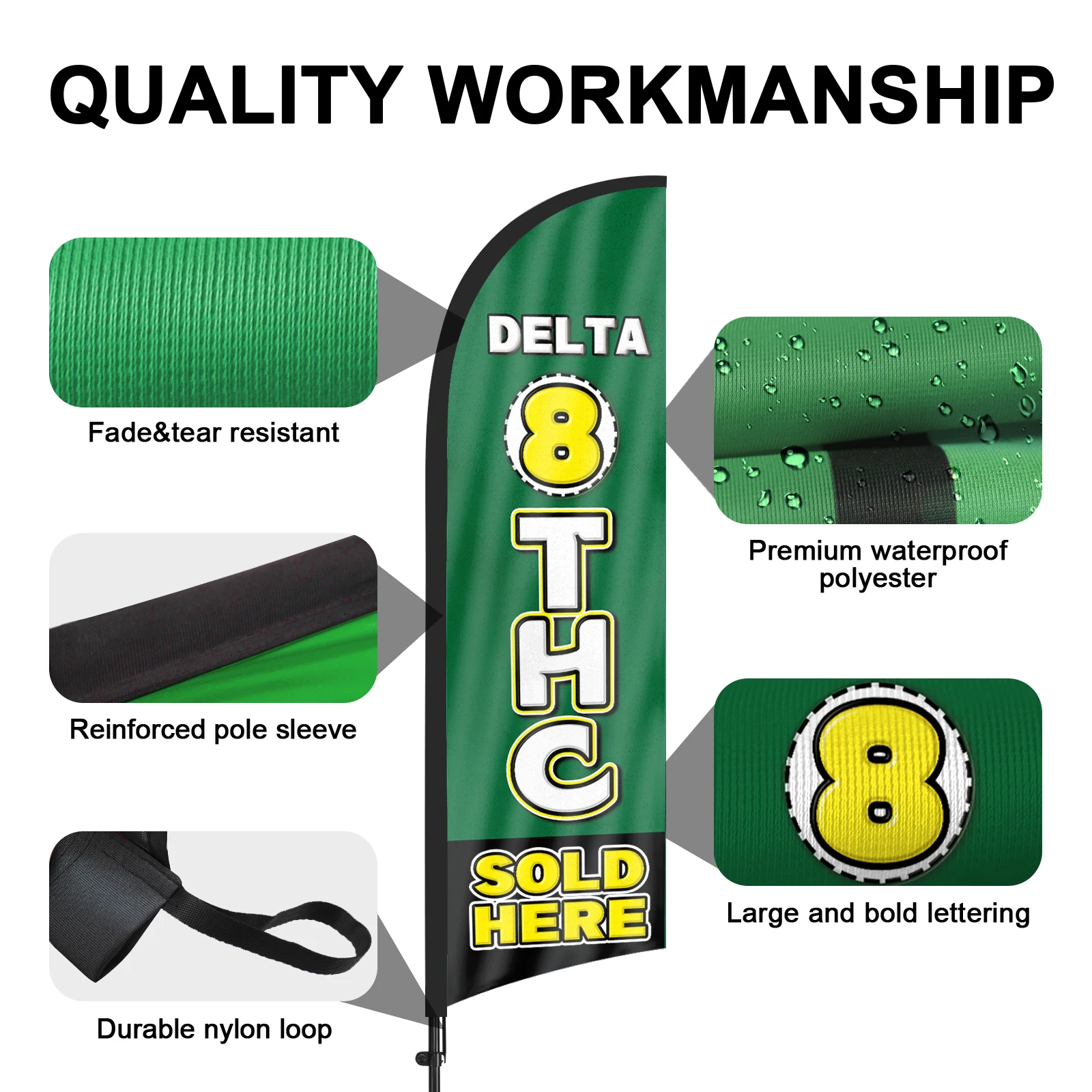 FSFLAG 1 шт. 280 см флаг с перьями 8THC2 флагштоком рекламное уличное украшение для