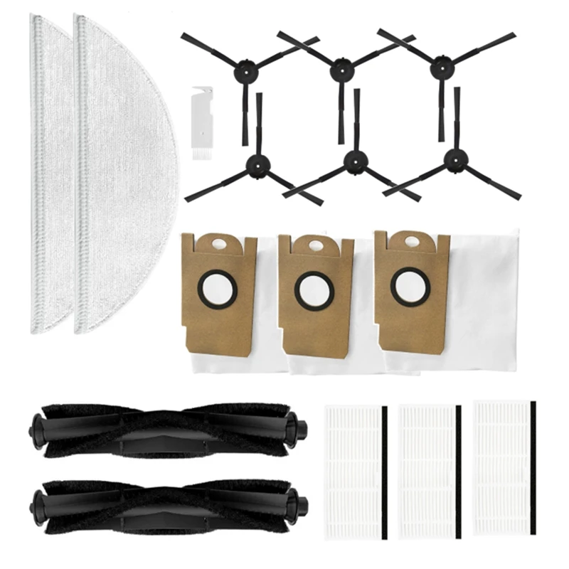 Основная щетка ткань для швабры фильтр Hepa мешок пыли запасные части аксессуары