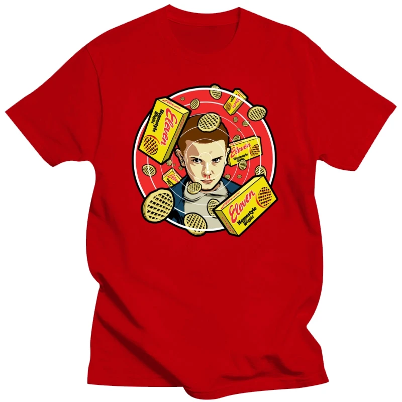 Новая мужская футболка Eleven Eggo размер S-2XL больших размеров