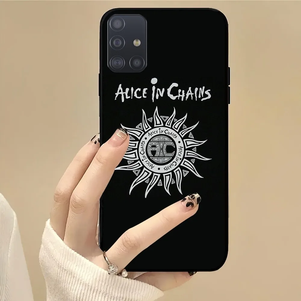 Чехол для телефона Rock Band Alice In Chains Samsung Galaxy 20 10 S24 S22 S23 S30 Note Plus Lite FE ULTRA Cover