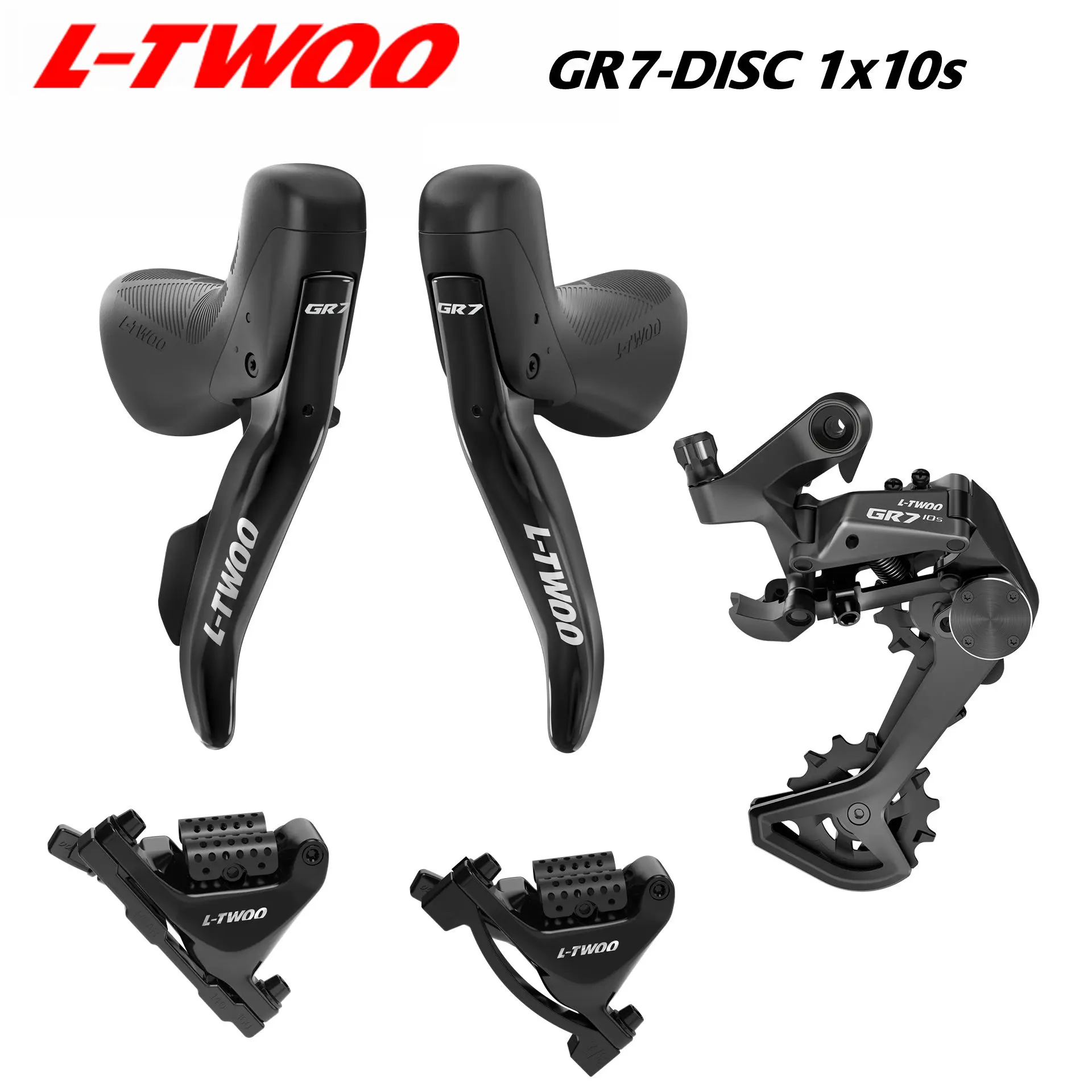 LTWOO GR7 DISC 1x10 Speed 10s Road Groupset R/L Shifter + задние переключатели гравийные велосипеды Cyclo-Cross