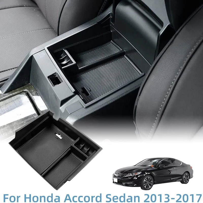 

Контейнер для хранения подлокотников центральной консоли для Honda Accord Sedan 2013 2014 2015 2016 2017 ABS