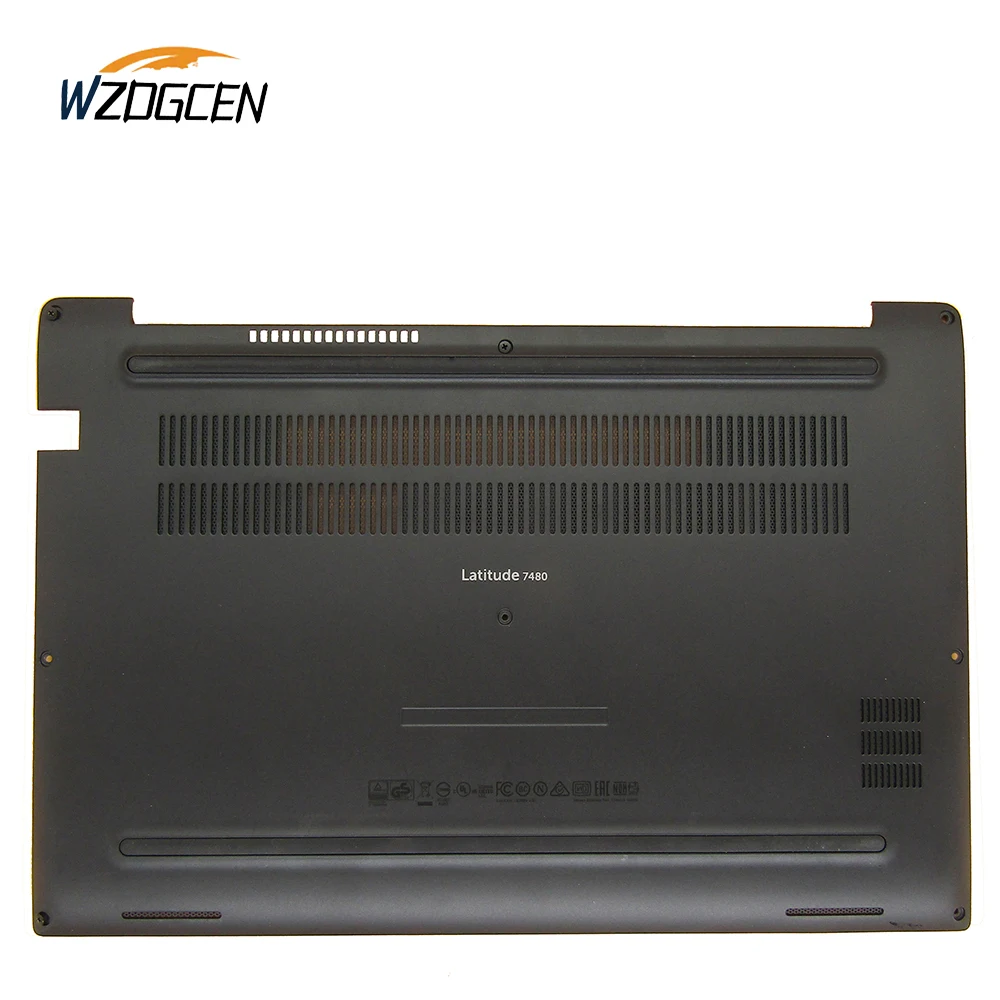 

Новый чехол для ноутбука Dell Latitude 7480 E7480 Нижняя крышка 0JW2CD 0HR70F дверь панели доступа черного цвета