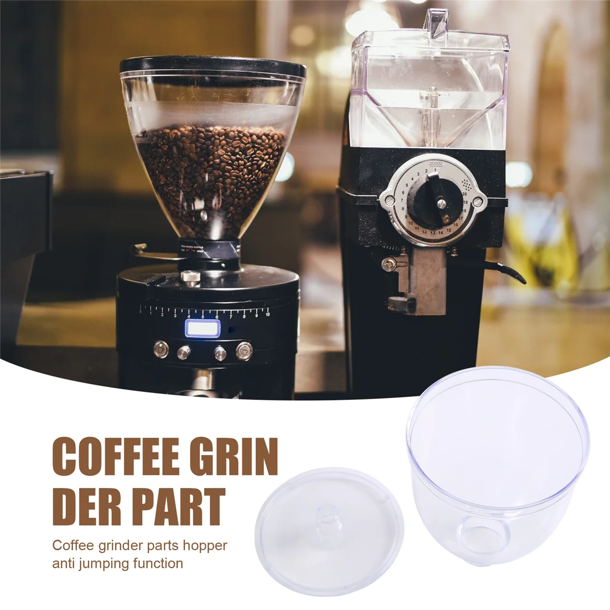 Бункер для кофемолки машины Xeoleo N600 функция предотвращения прыжка коробка