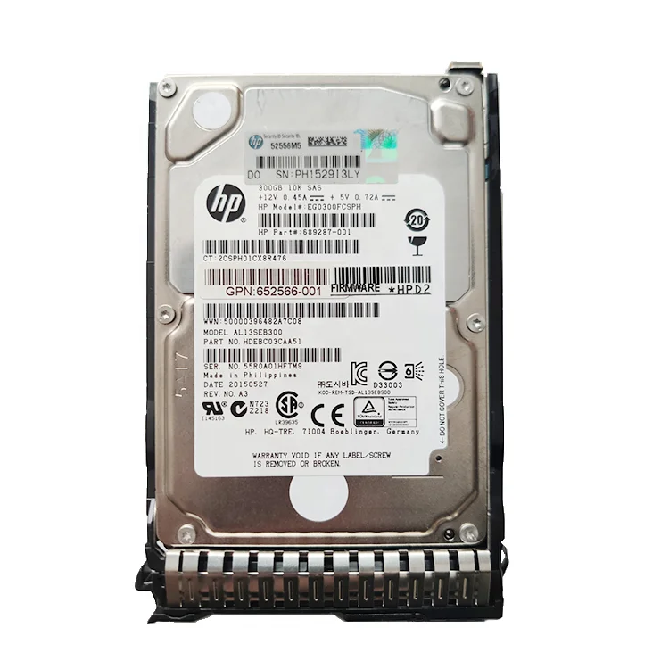 

HPE 862138-001 6TB SATA 6G Midline 7.2K LFF (3.5in) HDD 861750-B21 Hard Drive