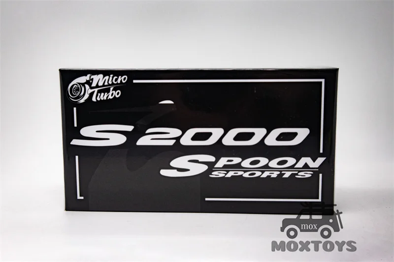Микро турбо 1:64 ложка Спорт S2000 Grand Prix White limited999 литая модель автомобиля