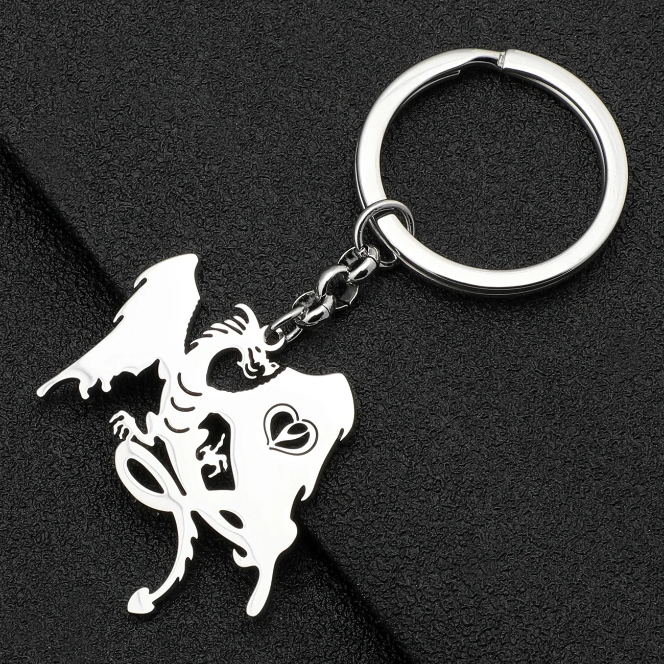 BONSNY Летающая фотография из нержавеющей стали злого Западного дракона