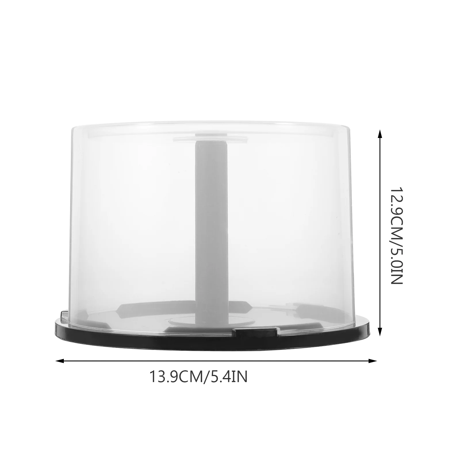 2 шт. контейнер для хранения компакт-дисков пустое ведро коробка торта кронштейн