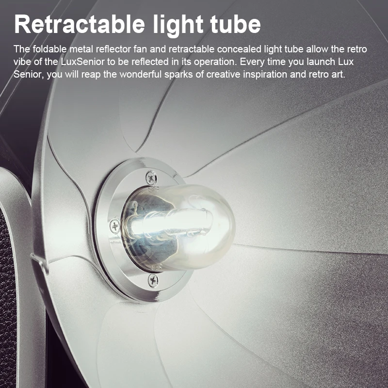 Godox Lux Senior Ретро-вспышка для камеры GN14 1700 мАч 6000 К ± 200 7 уровней A/M Speedlight Портативная