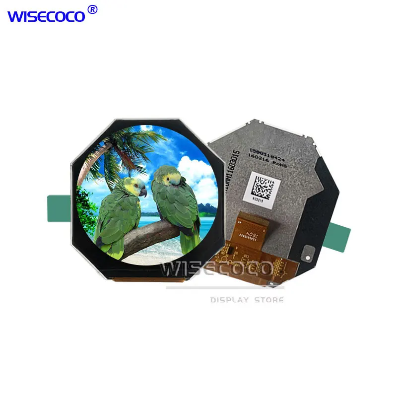 ЖК-дисплей WISECOCO 3-дюймовый круглый экран круговой TFT IPS ЖК модуль 480x480 драйвер