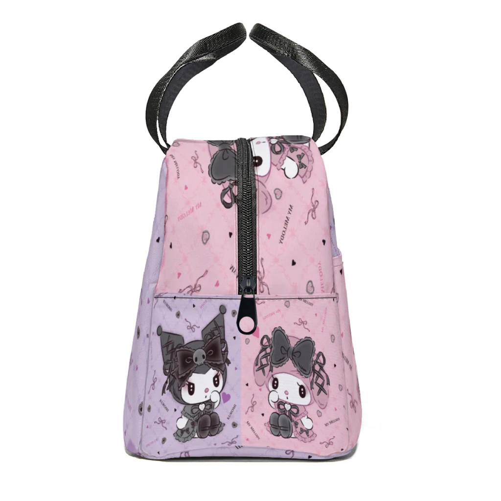 Милый мультяшный Розовый Портативный Ланч-бокс Kawayi термобокс для еды прочный с