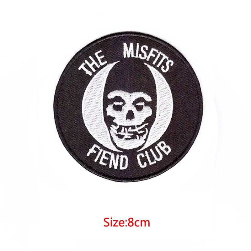 Аппликация для пришивания с изображением знака о опасной радиации | Заплатки