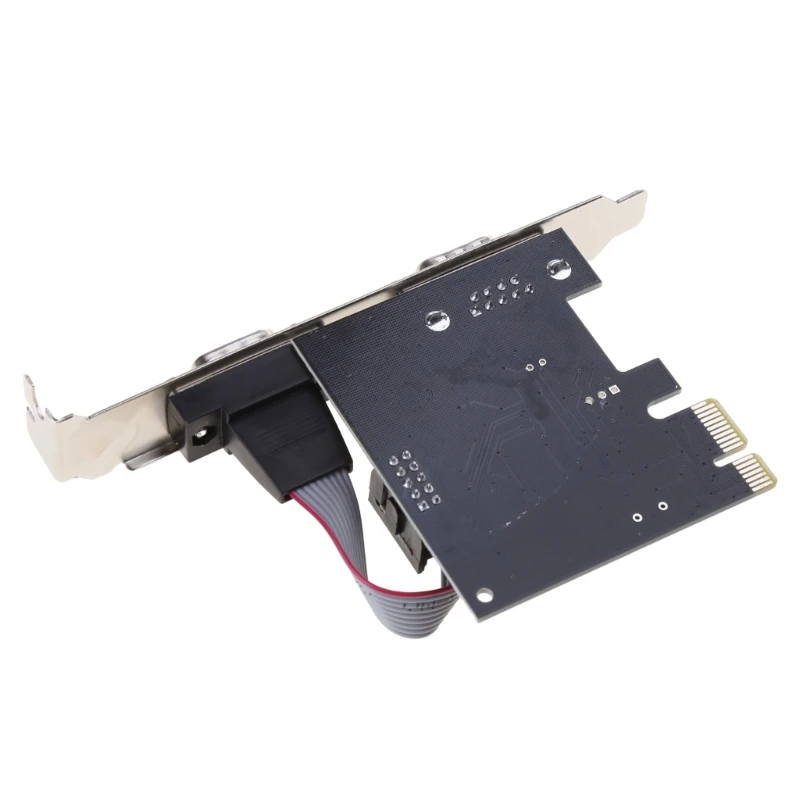 Прямая поставка PCI-E на двойную последовательную комбинированную карту RS232 PCI для