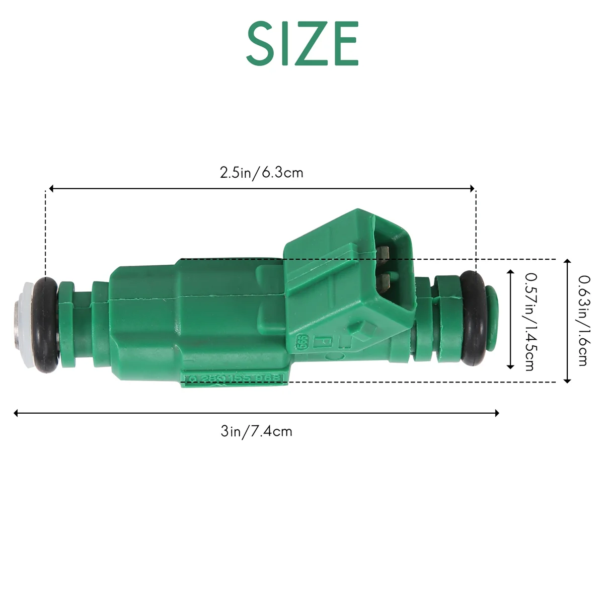 Топливные форсунки для Chevrolet Ford LS1 LS6 440Cc 42Lb Bosch 0280155968 (4)