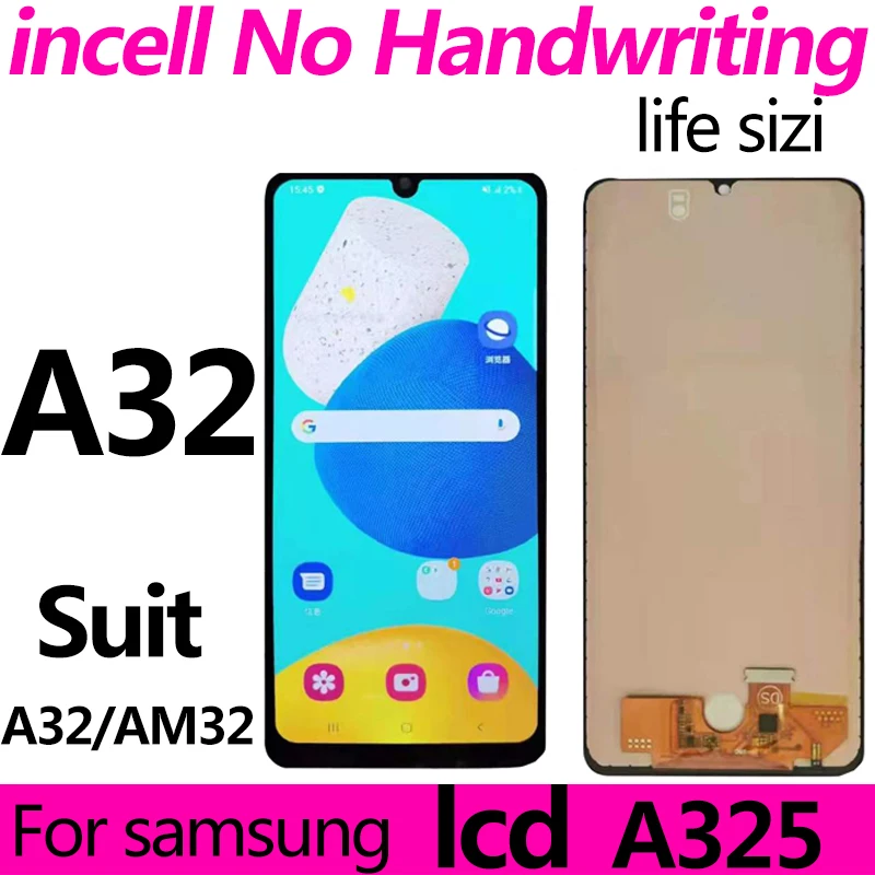 

Original 6.4'' Screen for Samsung Galaxy A32 LCD Display Touch Screen Digitizer Assembly Frontal A325 A325F A325M A325F/DS