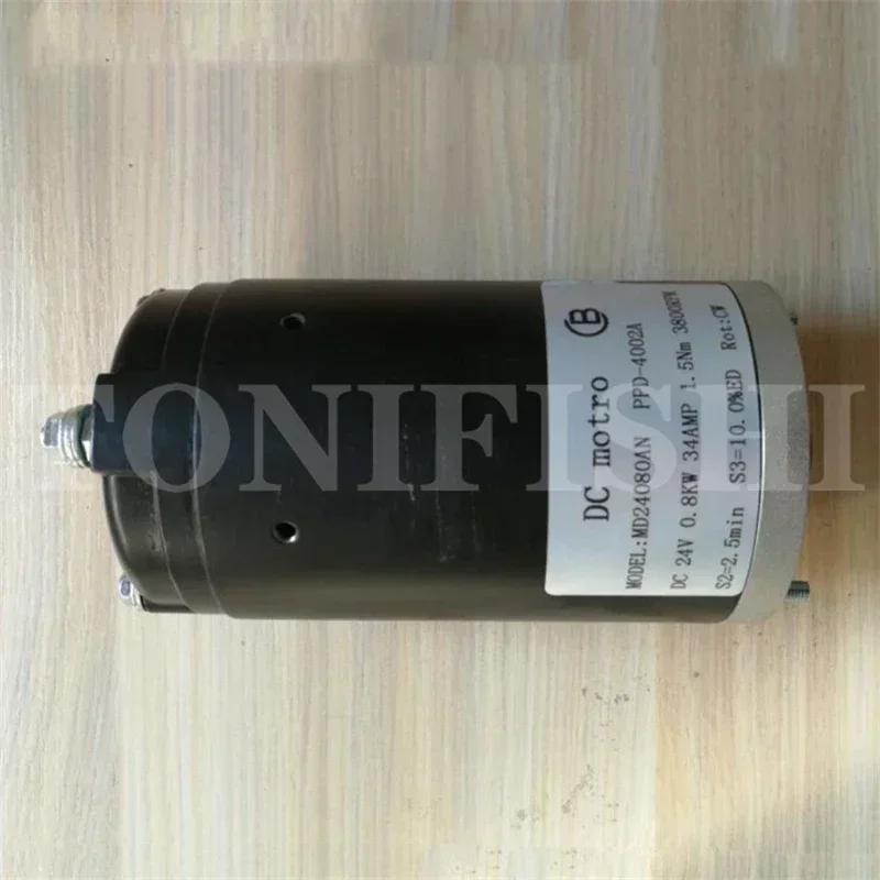 Electric Forklift Accessories Small Gold Steel Motor 24V800W Xilin Oil Pump MD24080AN