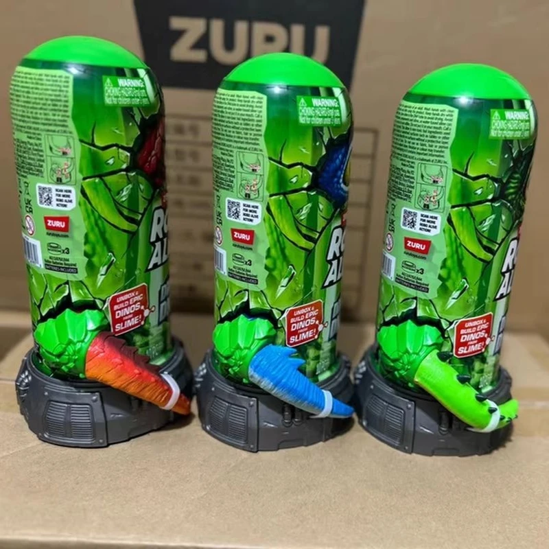 Фото Коллекционная игрушка Zuru Robo Alive Dino DNA Surprise Blind Box: Драконы и динозавры для поиска сокровищ, модная модель, идеальный подарок №5