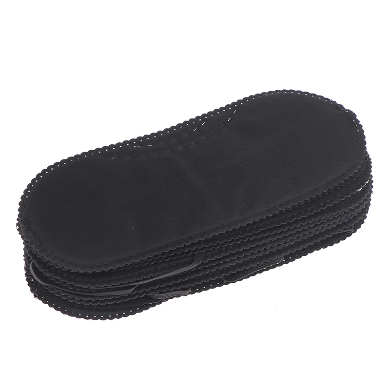 

10 шт. маска для сна натуральная накладка на глаза для сна мягкая переносная повязка на глаза для путешествий