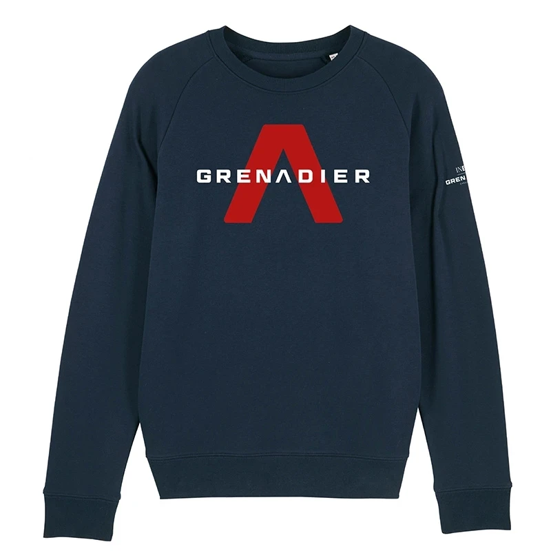 

Winter Fleece Thermal Cycling Jerseys Sweatshirt 2021 INEOS Grenadier Team Dark Blue Streetwear Sweater Wear