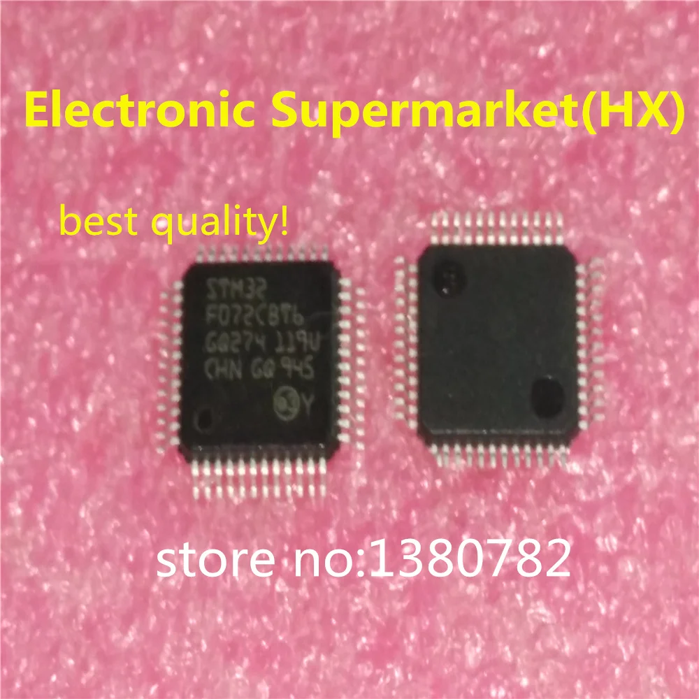 New original special price spot 10pcs/lots STM32F072CBT6 STM32F072 QFP-48   New original  IC In stock!