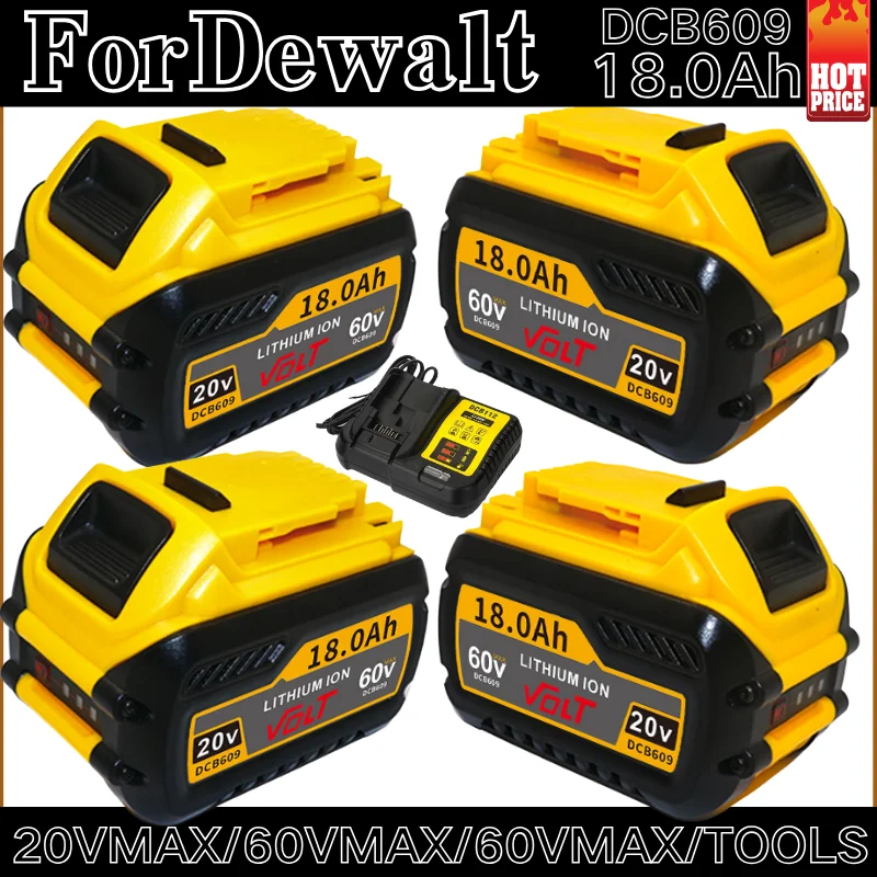 Аккумулятор для Dewalt FLEXVOLT 20 В/60 В MAX