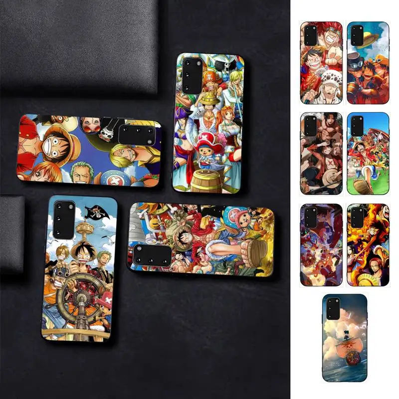 

BANDAI One Piece Phone Case for Samsung S10 21 20 9 8 plus lite S20 UlTRA 7edge