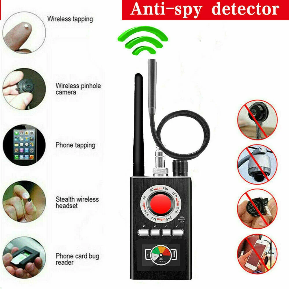 

Invisible Pinhole Camera Detector Portable Ai Standby Multiple Functions Widely Compatibility Automatic Detection Durable