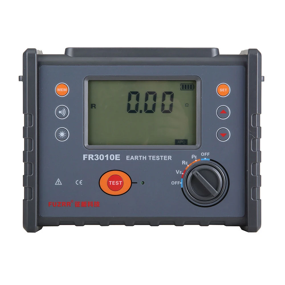 

Best Price FR3010E 0.00~30.00kohm 0.00~30.00kohmm Earth Resistance Soil Resistivity Tester