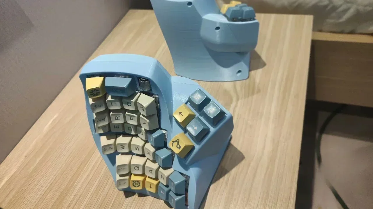 Комплект вертикальной разделенной клавиатуры индивидуальная беспроводная