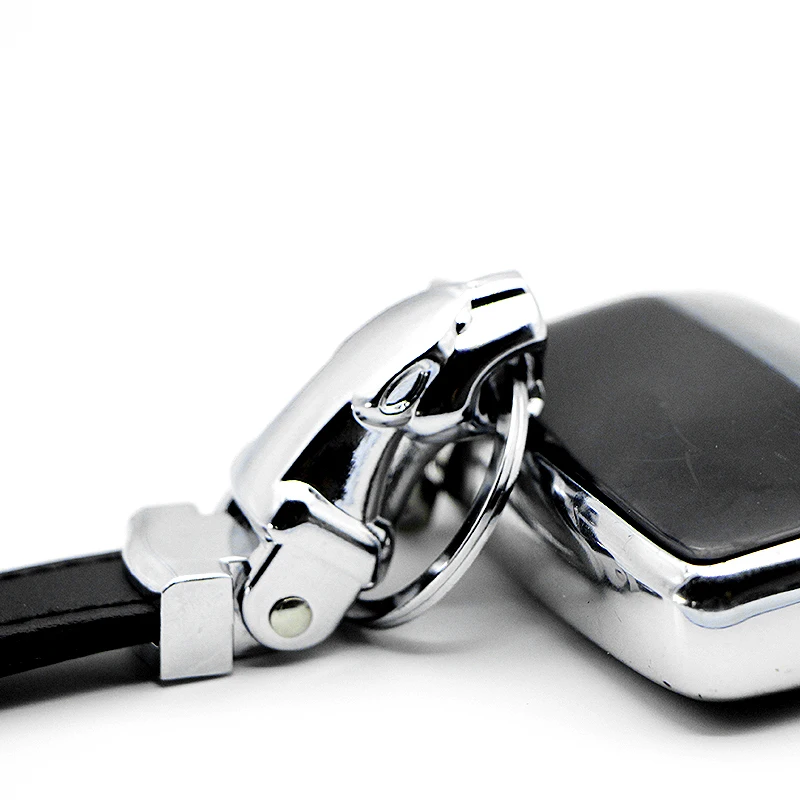 1 шт. брелок для ключей с головой леопарда держатель автомобильный металлический