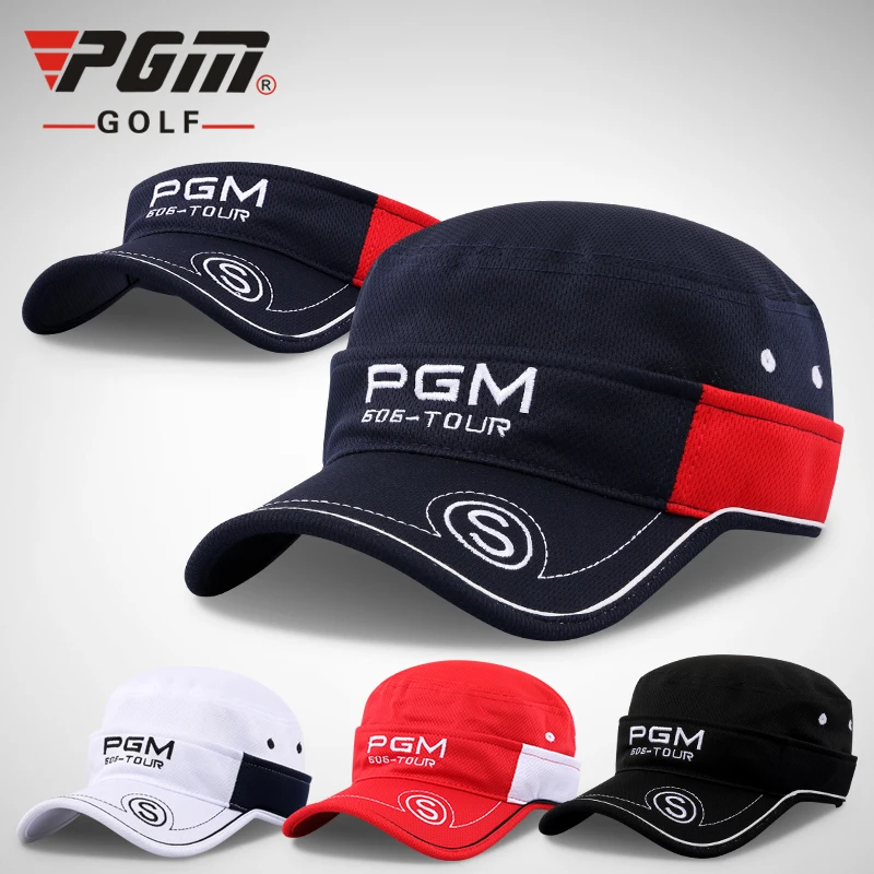 

PGM new golf cap men's and women's ball cap detachable GOLF cap topless hat outdoor sports breathable sun protection cap