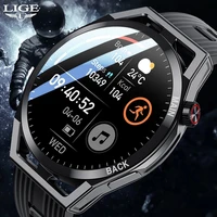 lige new smart watch men full touch screen sports fitness watch ip67 waterproof bluetooth for huawei android ios men smart watch