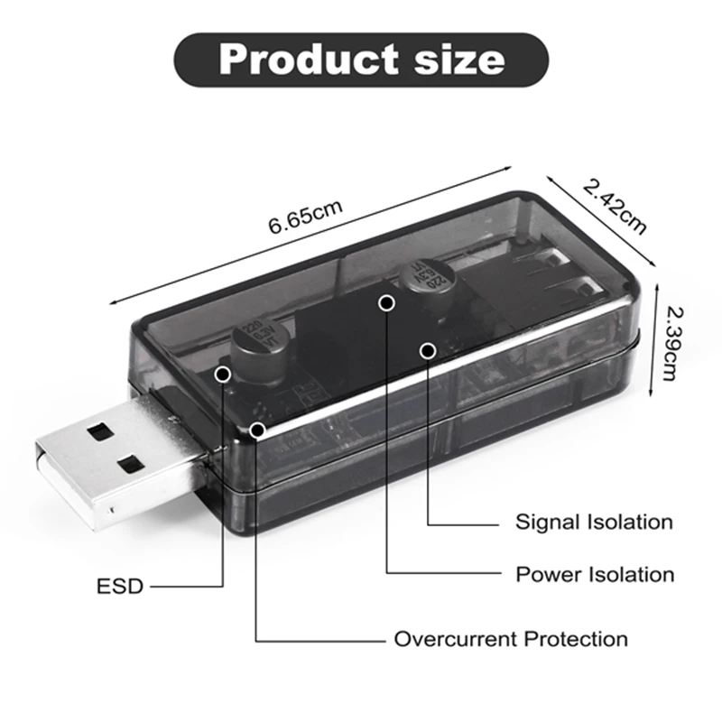 Цифровой звуковой силовой изолятор Adum3160 с Usb на цифровой
