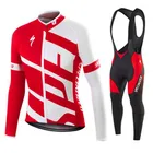 2022 Зимняя Теплая Флисовая Мужская одежда для велоспорта, Мужская одежда для велоспорта, уличная езда на велосипеде, горный велосипед, Джерси, 19D гелевые нагрудники, штаны, Экипировка