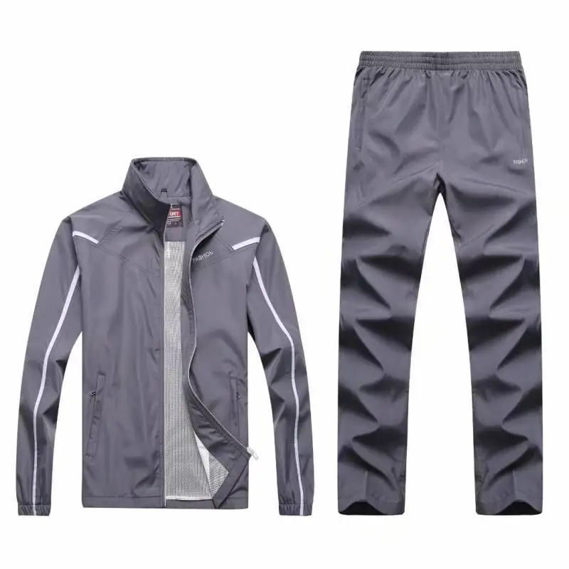 

2022 Autumn 2 Running Pieces Sets Tracksuit Men Loose Sweatshirt+Pants Hoodie Sportswear Suit Casual Sport Outfits Jogger Set