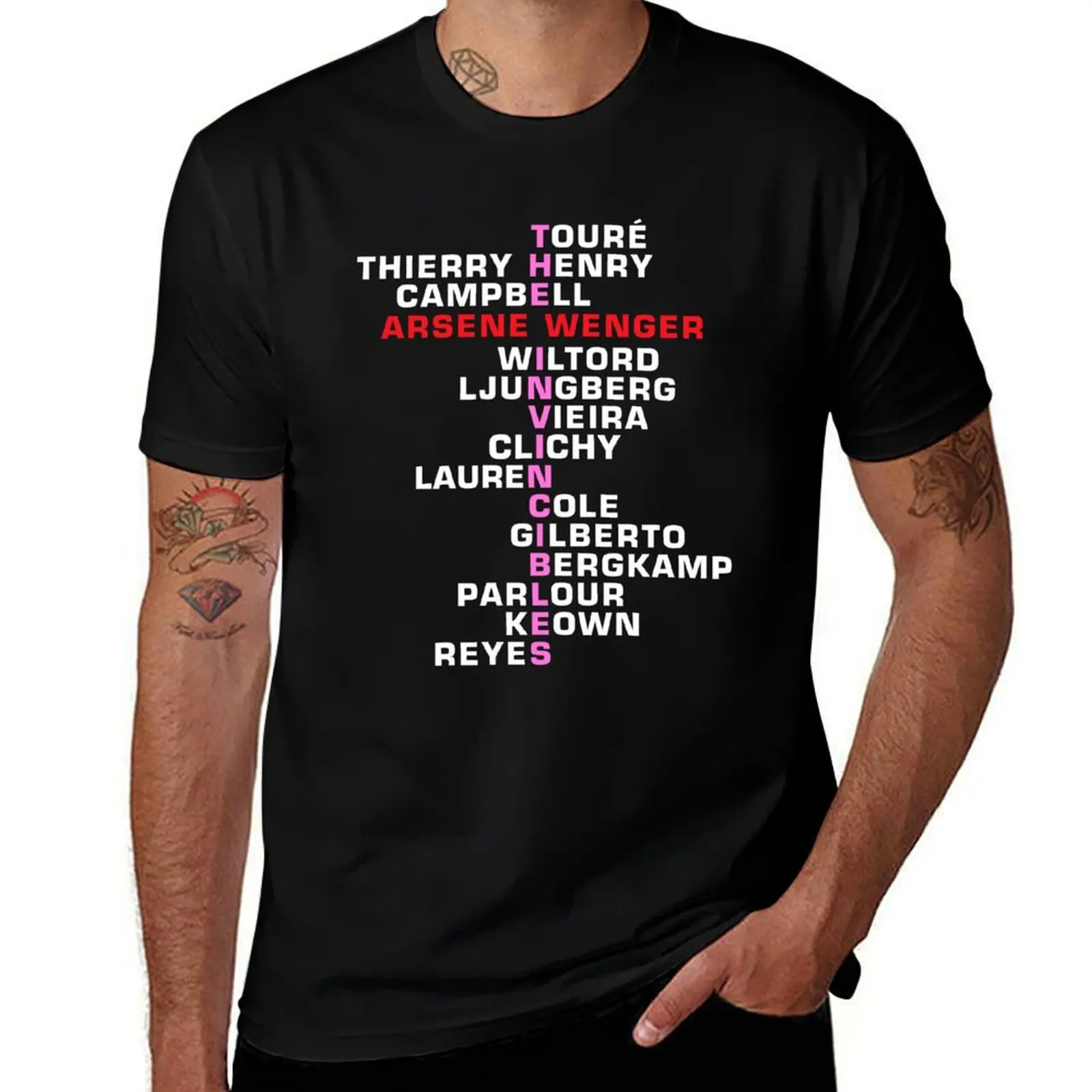 The Invincibles Arsenal 2004 Team - Retro T-Shirt kawaii clothes man t shirt graphic shirts for men