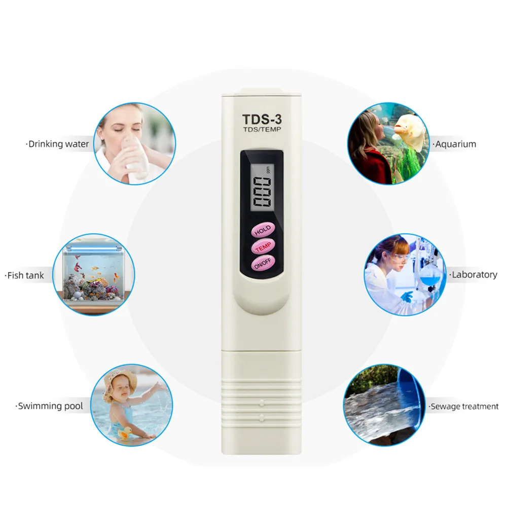 Цифровой измеритель чистоты воды 10 шт./лот | Инструменты