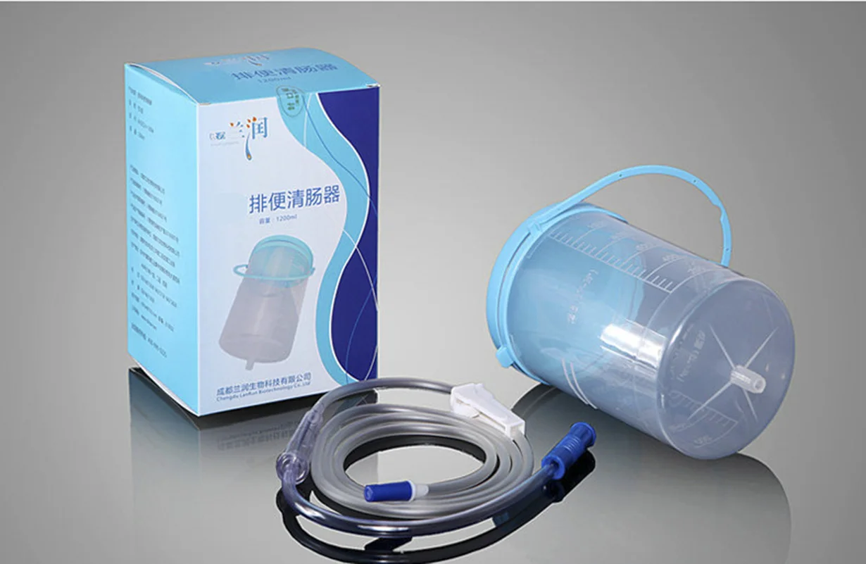 

Gesen coffee intestine bowel hydrotherapy device with 10 tube Hygiene Product Household enema bowel barrel enema bag device