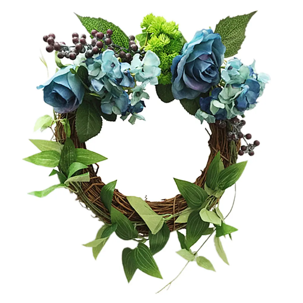 

Искусственная Роза, искусственная ягода, искусственный Шелковый цветок, круглая Роза для украшения дома, свадьбы, вечеринки, искусственное ...