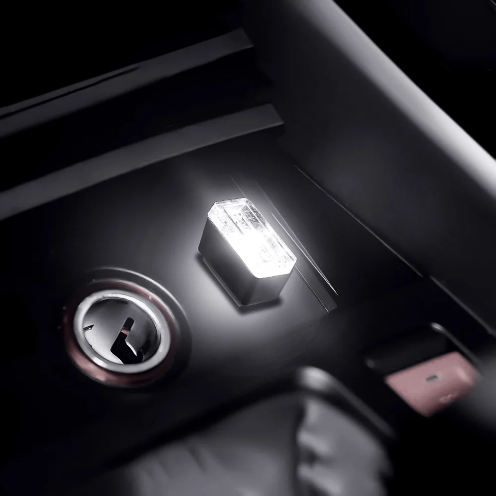 1 шт. Автомобильные светодиодные мини-USB атмосферные лампы для Honda Civic 10 поколения