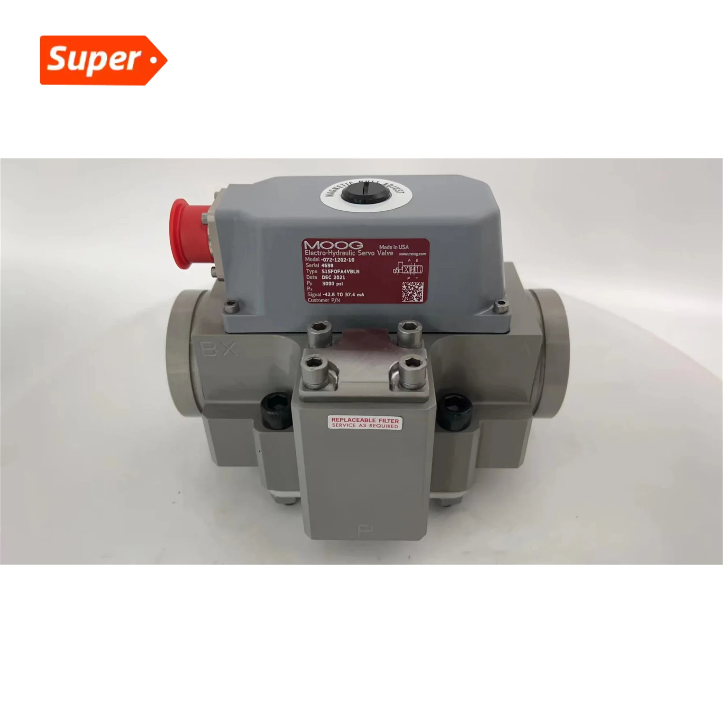 MO-OG 072-1202-10 сервогидравлический клапан G761 G631 D662 D661 D634 D633 072 Пропорциональный