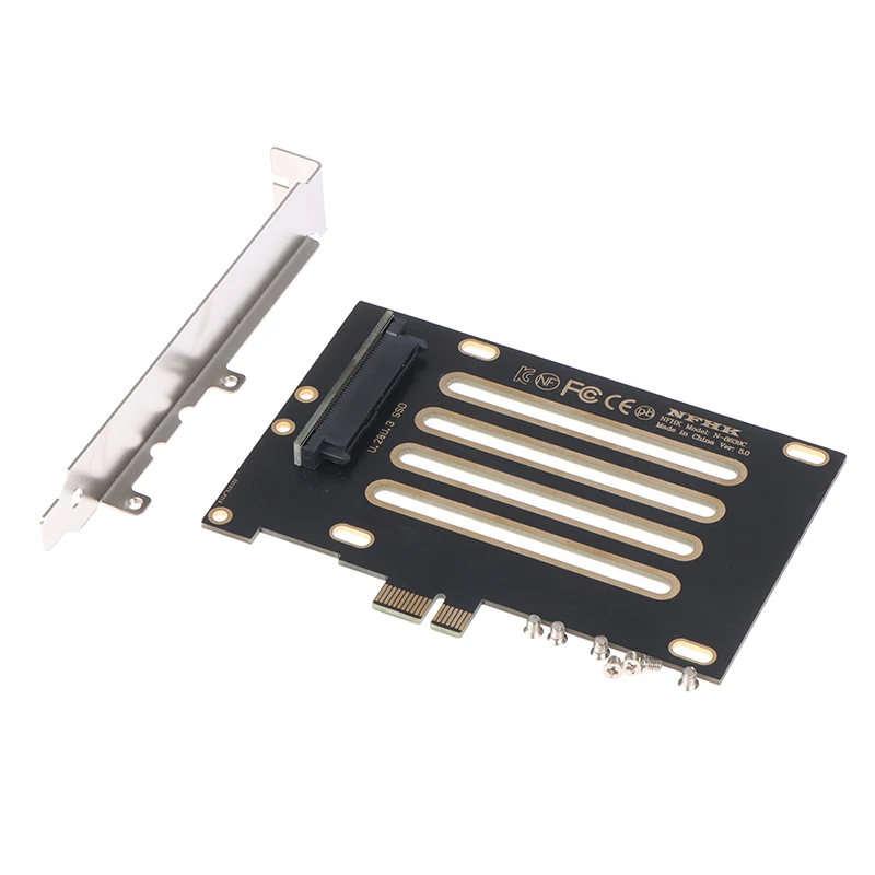 

PCIE 3,0x4 Lane до U.2 U2 Kit SFF 8639 хост-адаптер для Intel материнской платы 750 2,5 "NVMe PCI-e SFF-8639 SSD карта преобразователя