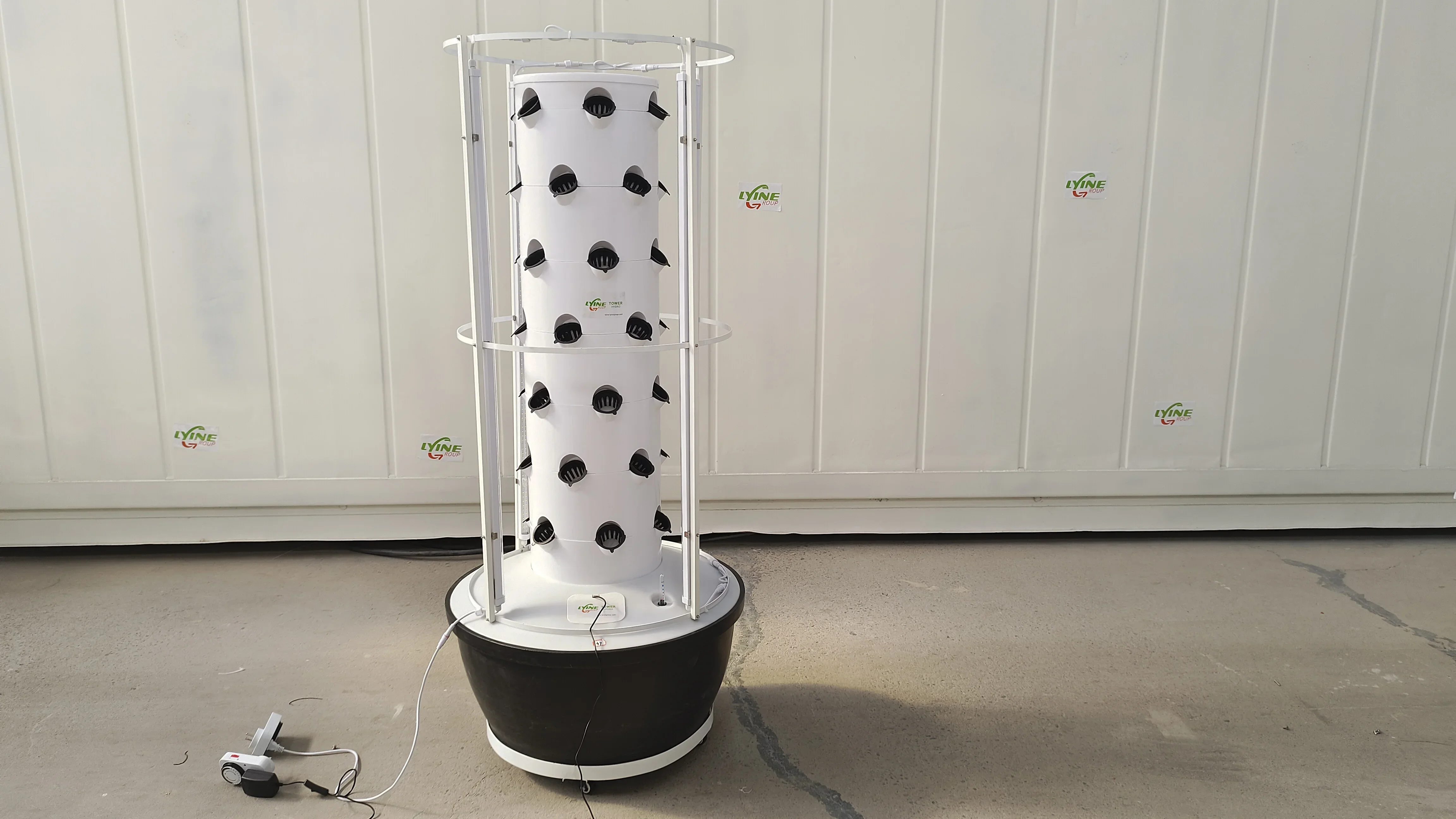 Lyine 2024 новые системы посадки аэропонная вертикальная система 6pTower для теплиц