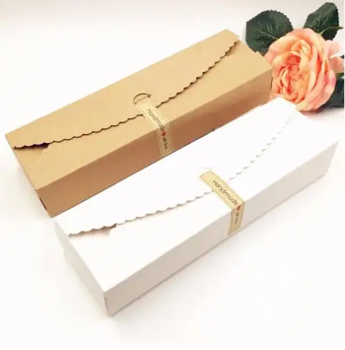 

50 шт./лот подарочные коробки из крафт-бумаги ручной работы Коробка для конфет/шоколада пустая коробка для хранения «сделай сам» коробки для ...