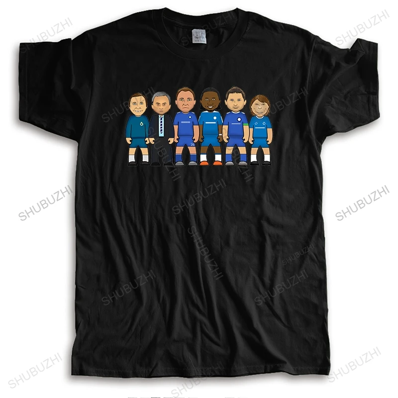 

Men chelsea legend heroes Frank Lampard John Terry Didier Drogba Jose Mourinho Ron Harris Zola T-shirt Men's summer brand tee
