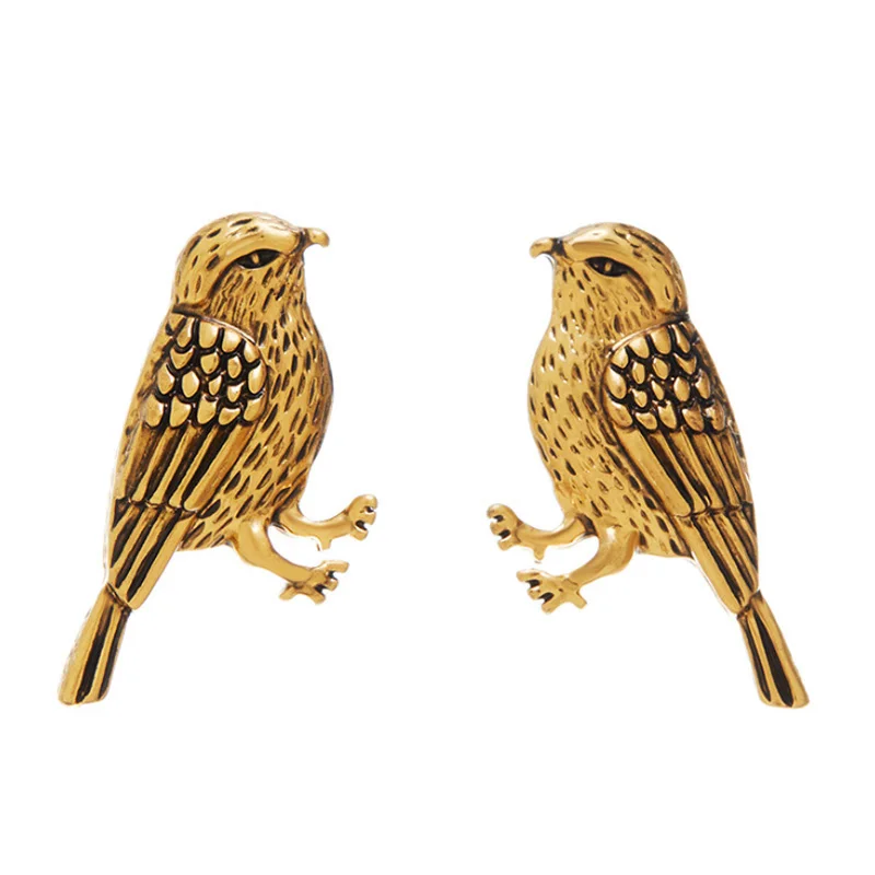 Ювелирные изделия Bobokiki Европейская и американская мода птица титановая сталь